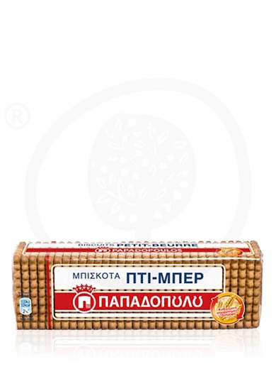 «Petit Beurre» biscuits from Attica "Papadopoulos" 7.9oz