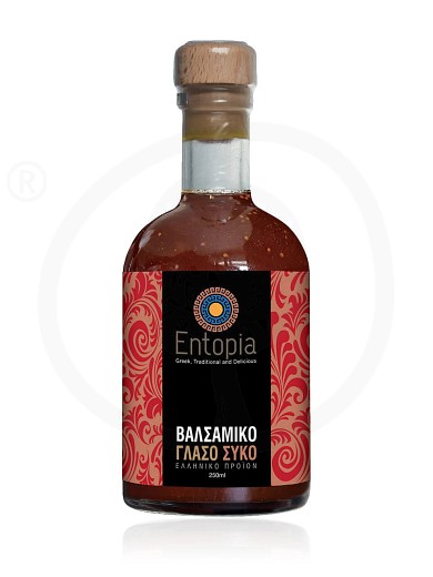 Sugar-free balsamic glaze with fig, from Attica "Entopia" 8.5fl.oz