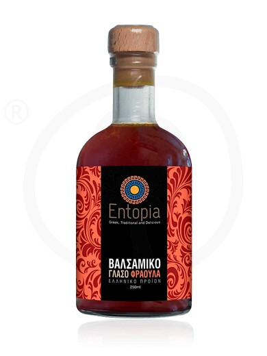 Sugar-free balsamic glaze with sour cherry, from Attica "Entopia" 8.5fl.oz