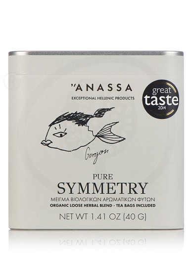 «Pure Symmetry» organic herbal blend from Attica “Anassa” 1.4oz