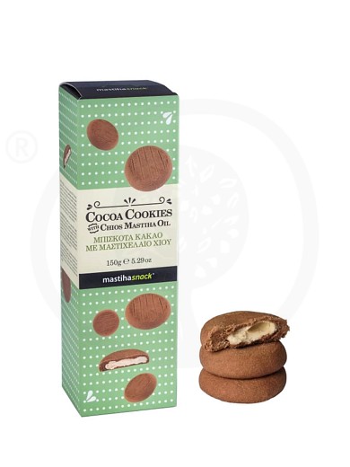 Cocoa cookies with Chios mastiha oil "Mastiha Shop" 5.29oz