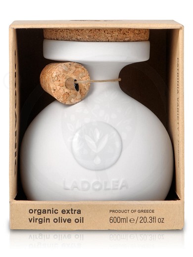 Corinthian organic extra virgin olive oil "Ladolea" 20.3fl.oz