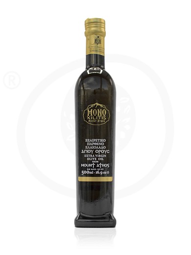 Extra virgin olive oil «Monoxilitis» from Mount Athos "Evloyia" 16.9oz