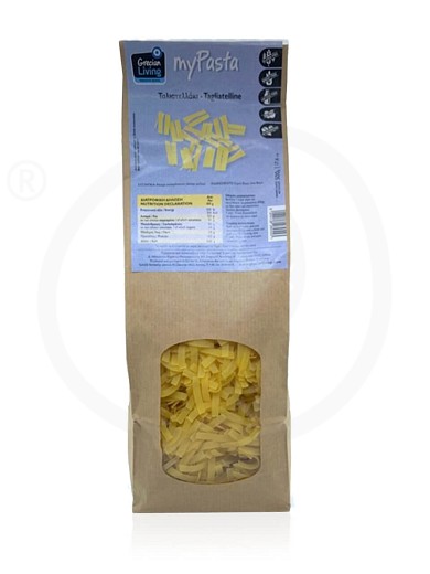 Gluten free «Tagliatelline» traditional pasta from Attica "Grecian Living" 8.8oz