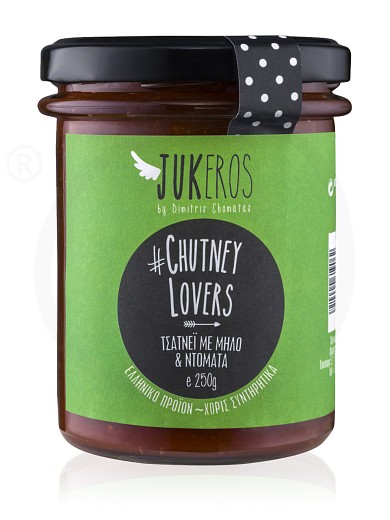 «Chutney Lovers» apple & tomato chutney, from Attica "Jukeros" 8.8oz