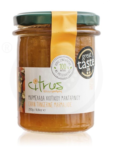 Handmade tangerine jam from Chios "Citrus" 8.8oz