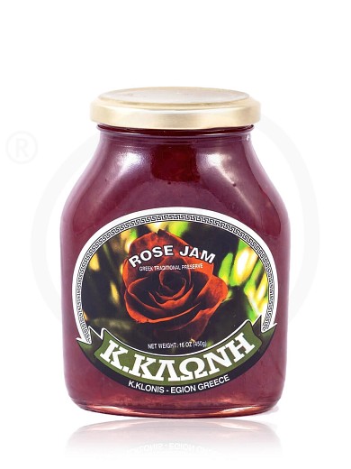Rose jam from Egion "K. Klonis" 15.8 oz