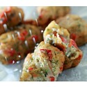 Cod meatballs with tomato & olive sauce