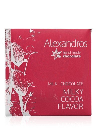Χειροποίητη σοκολάτα γάλακτος "Alexandros" 35g