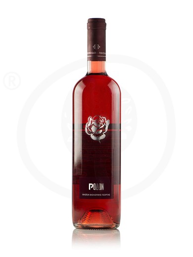 «Ρόδον» Επιτραπέζιος ροζέ ημίξηρος βιολογικός οίνος "Limnos Organic Wines" 750ml