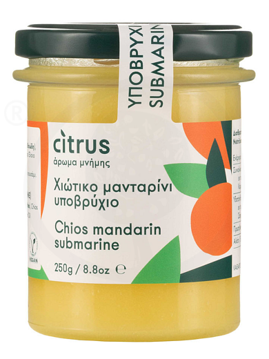 Παραδοσιακό υποβρύχιο χιώτικου μανταρινιού "Citrus" 250g