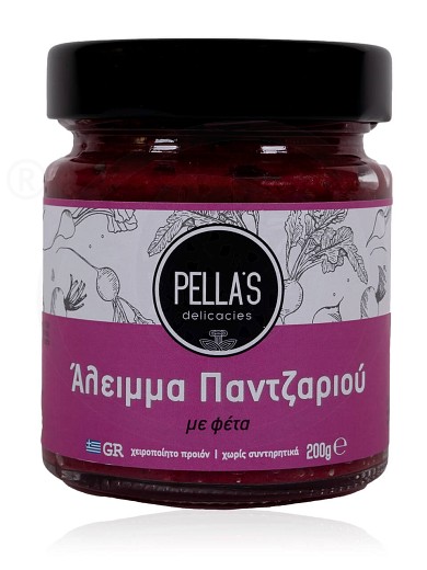 Beet root spread with feta cheese from Pella "Pella's Delicacies" 200g