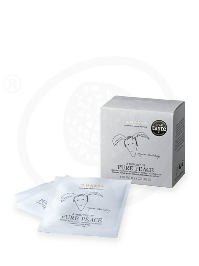 Blend of organic herbs «Pure Peace» from Attica "Anassa Organics" in envelopes 10g