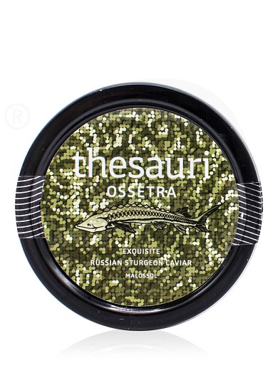 Caviar Ossetra «Exquisite Malossol» "Thesauri" 30g