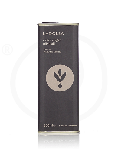 Corinthian extra virgin olive oil «Megaritiki» "Ladolea" Tin 500ml 