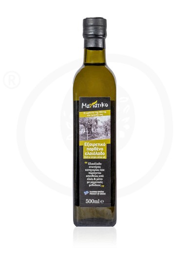 Extra virgin olive oil from Mani "Maniatiko" 500ml