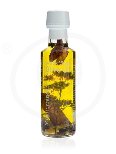 Extra virgin olive oil with oregano & chili «Mediterranean Flavors» from Thessaloniki "Nature Blessed" 100ml