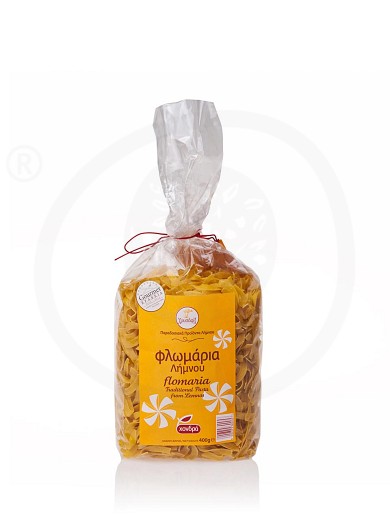 «Flomaria» traditional thick pasta from Lemnos "Hrysafis Family" 400g
