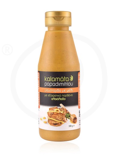 Mediterranean mustard with thyme honey "Kalamata Papadimitriou" 300g