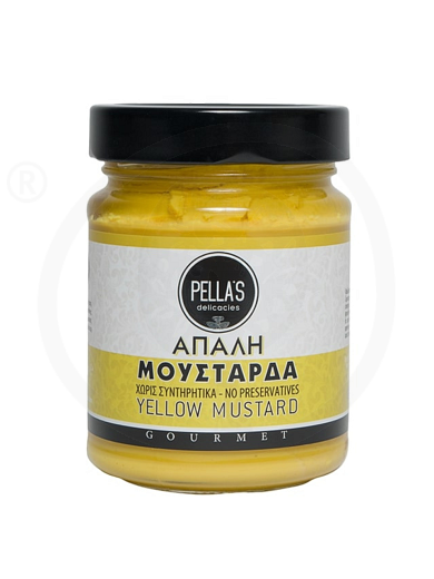 Mild mustard, from Pella "Pella's Delicacies" 270g
