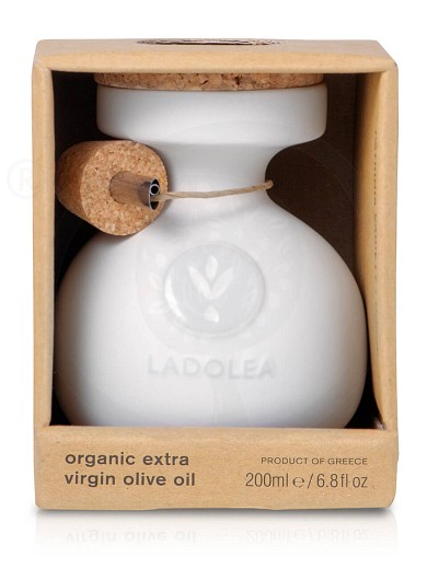 Organic corinthian extra virgin olive oil «Patrinia» "Ladolea" 200ml 