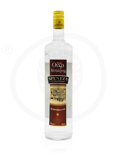 Ouzo (greek distillate) from Mytilini "Spentza" 700ml 