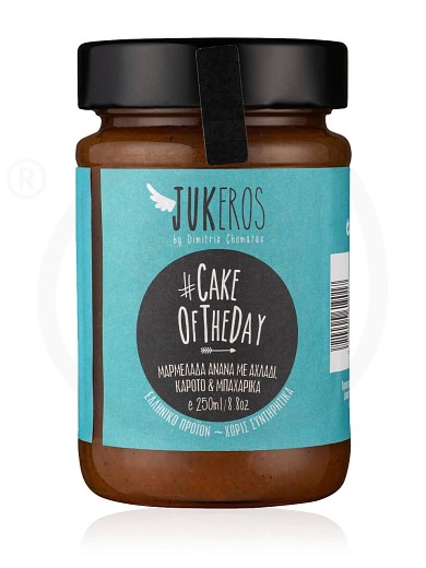 Pineapple marmalade with pear, carrot & spices «Cake of the day», from Attica "Jukeros" 250g