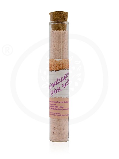 Pink himalayan salt in test tube from Attica "Kollectiva" 70g