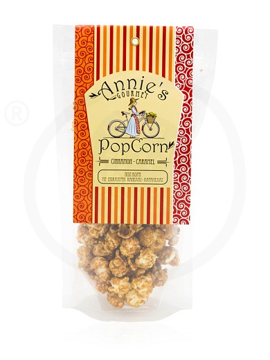 Popcorn «Cinnamon-Caramel» from Attica "Annie's Popcorn" 100g