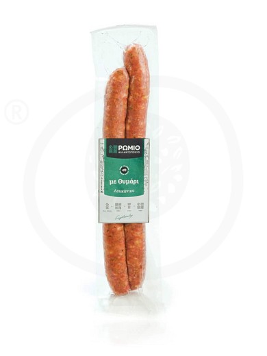 Sausage with thyme from Larissa "Romio Evaggelopoulos" 400g