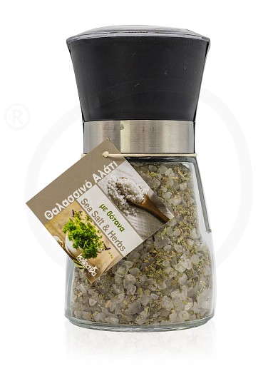 Sea salt & herbs grinder from Attica "Kollectiva" 180g