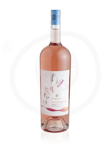 «Petaloudes» P.G.I Peloponnese "Domaine Harlaftis" Rosé Wine 750ml
