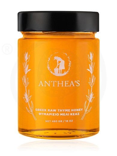 Raw thyme honey from Kea "Anthea's" 460g
