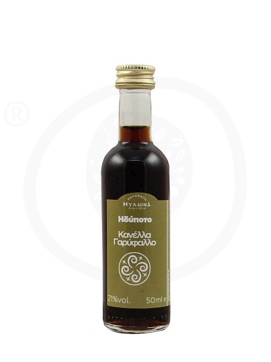Traditional liqueur cinnamon & cloves from Pyrgos "Mylonas Distillery" 50ml