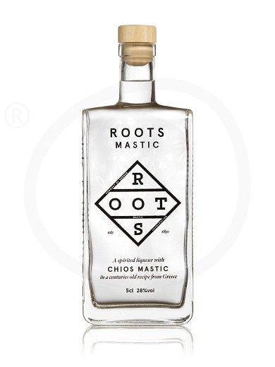 Traditional liqueur «Mastic» with Chios mastic from Attica "Roots" 50ml