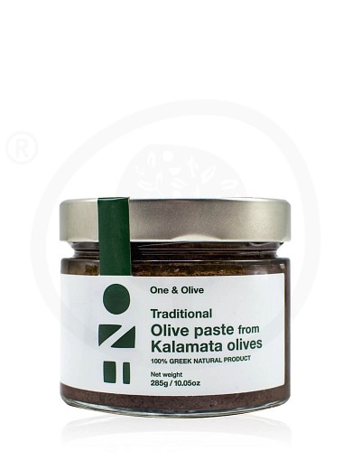 Traditional olive paste from Kalamata olives and pepper «One & Olive» "Olive Ergo Anagnostopoulos" 285g