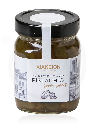 Traditional pistachio spoon-sweet from Aegina "Aiakeion" 450g
