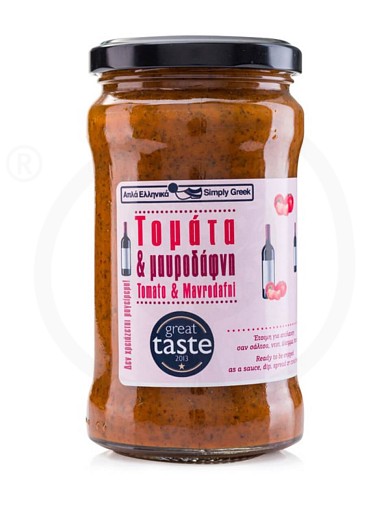 Traditional tomato sauce with sweet red wine from Attica "Simply Greek" 280g