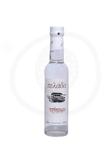 Tsipouro (grape distillate) from Mesologgi "Pelada" 200ml
