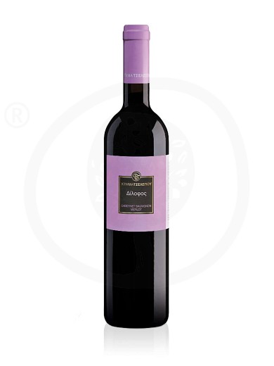 Cabernet Sauvignon-Merlot «Dilofos» P.G.I Arcadia "Tselepos Winery" Varietal Red Dry Wine 750ml