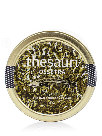 Caviar Ossetra «Signature Ikra» "Thesauri" 50g