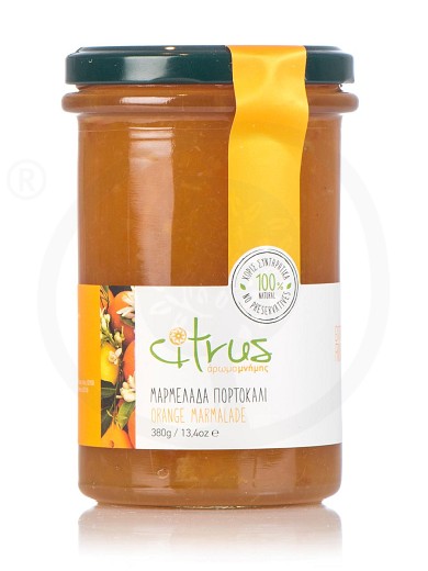 Handmade orange jam from Chios "Citrus" 380g