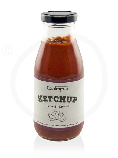 Homemade smoked ketchup for meat, from Fthiotida "Dolopia" 280g