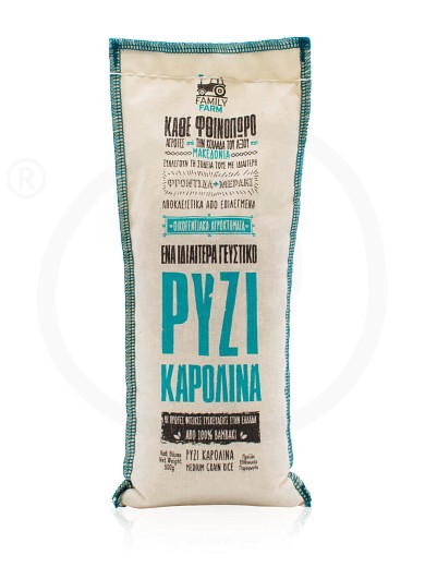 «Karolina» medium grain white rice from Macedonia "Agrifarm Premium Products" 500g