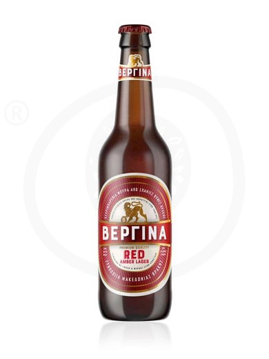Red beer from Komotini "Vergina" 330ml