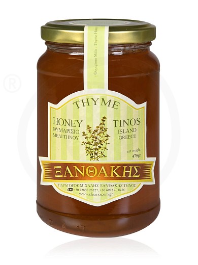 Thyme honey from Tinos "Ksanthakis" 475g