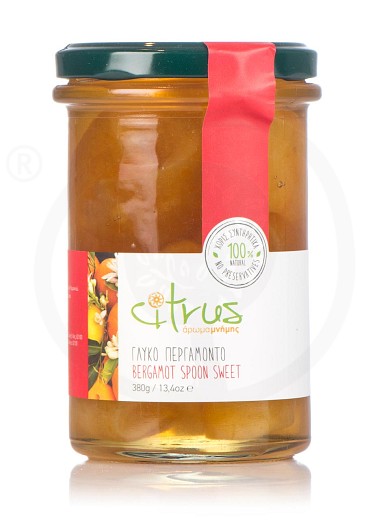 Traditional bergamot spoon-sweet from Chios "Citrus" 380g