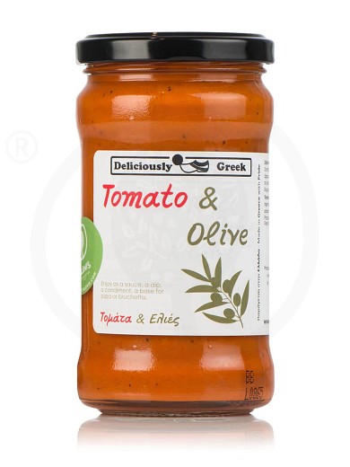 Traditionelle Tomatensauce mit Oliven aus Attika "Simply Greek" 280g