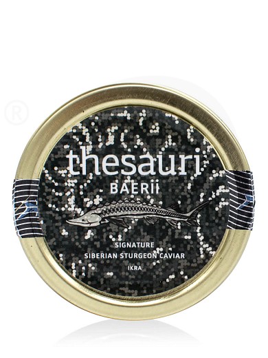 Caviar Baerii «Signature Ikra» "Thesauri" 50g