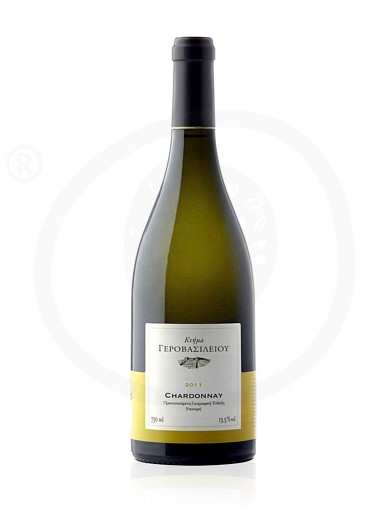 Chardonnay P.G.I Epanomi "Ktima Gerovassiliou" White Wine 750ml